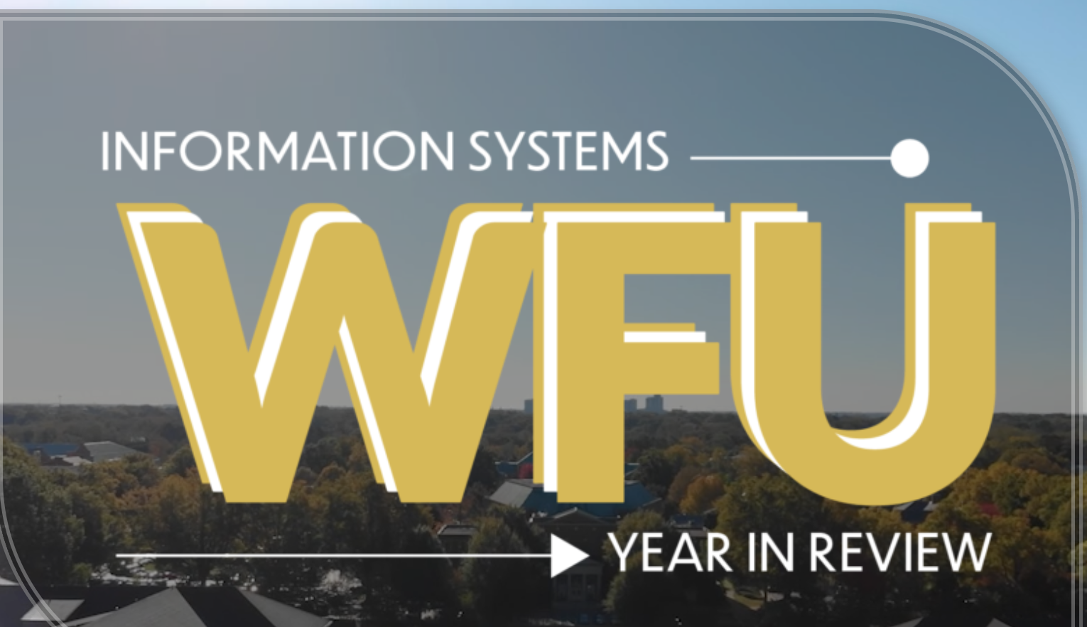 Information Systems releases 2025 Year in Review | Inside WFU