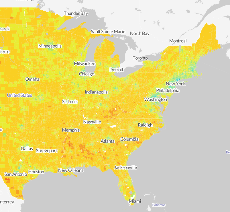 Median Income Across the US | WNYC