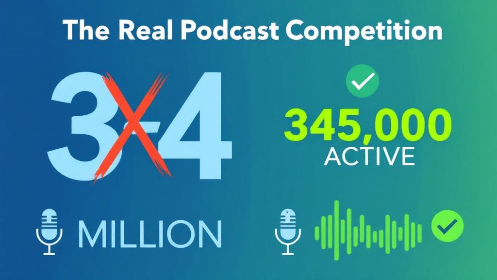 How Many Podcasts Are There (Really)? The Truth About Podcast Competition in 2025 - Pro Podcast Solutions