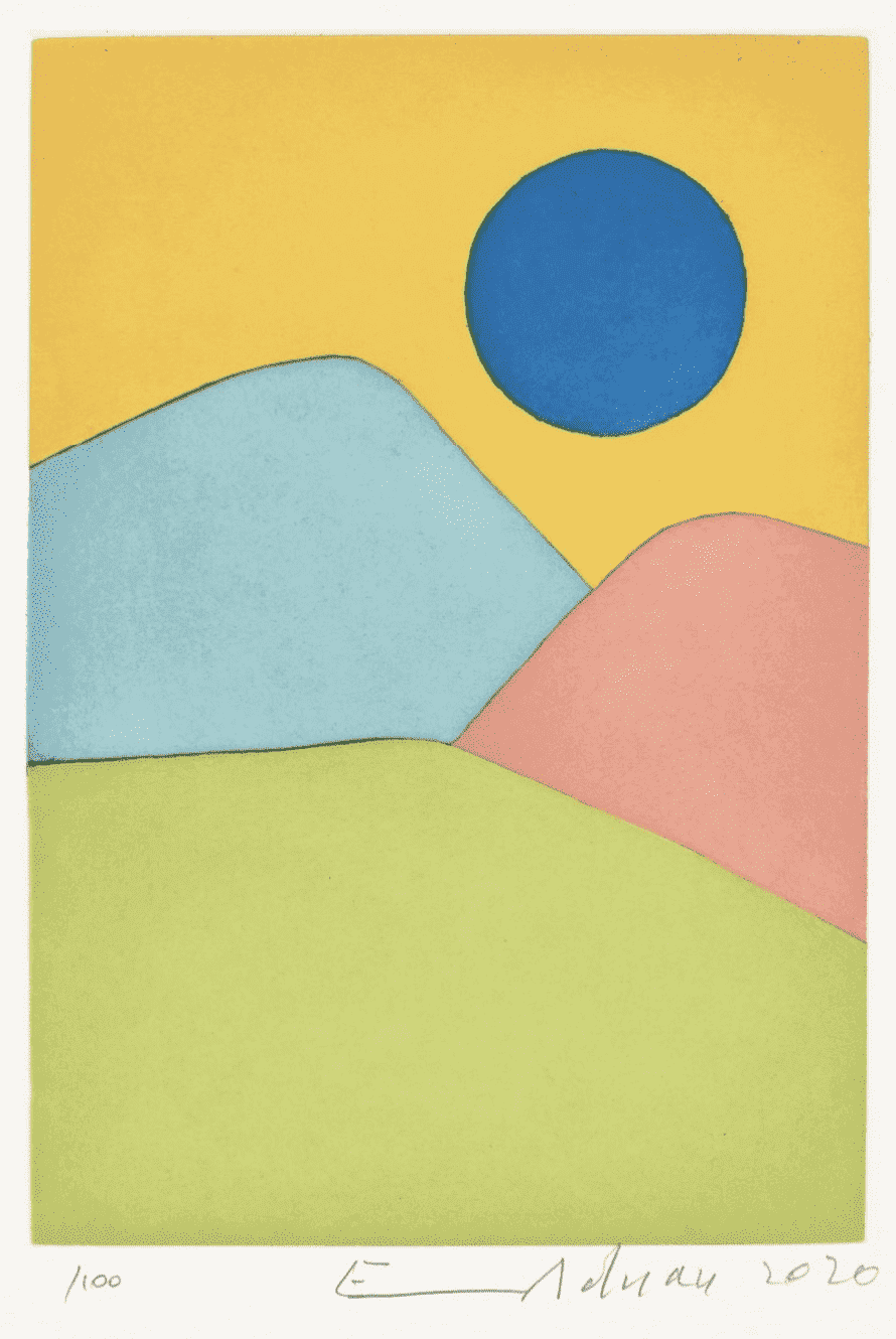 Poetry Begins at STOP: Etel Adnan & Arabic • Protean Magazine