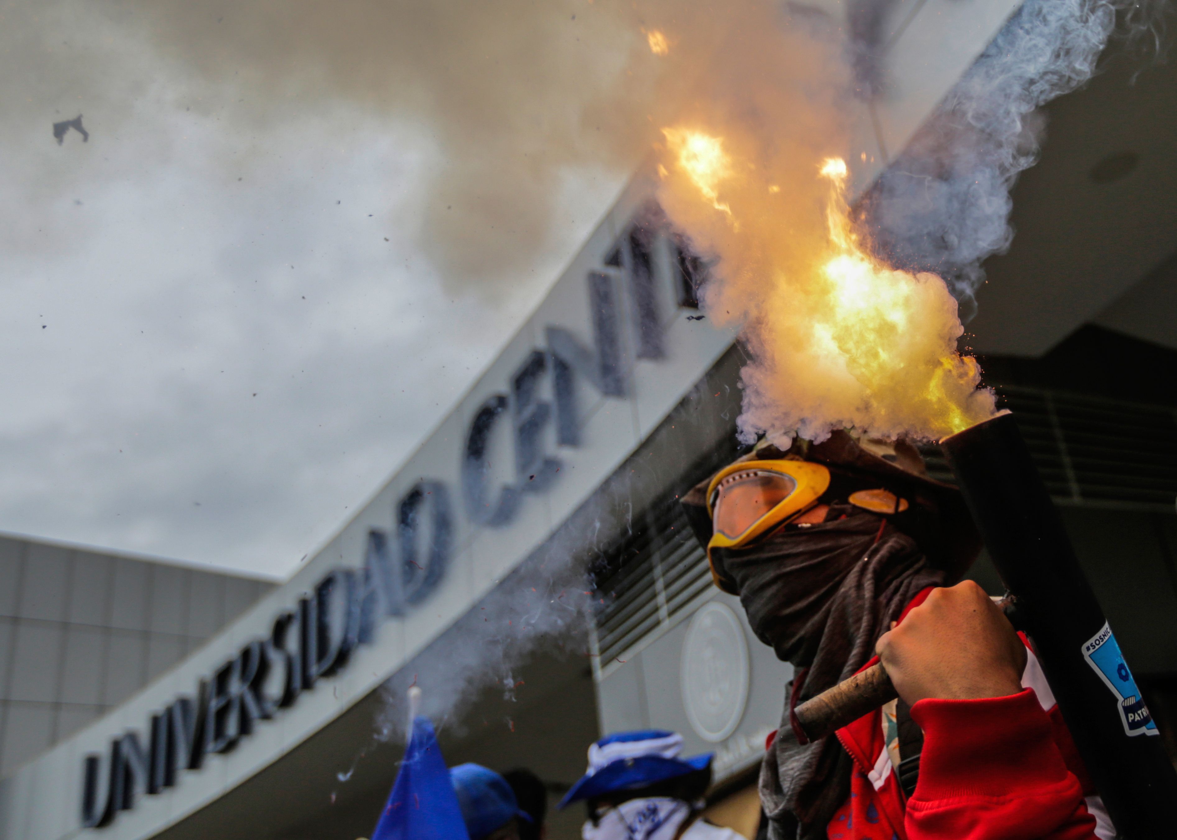 Viewfinder: Students Demonstrate in Nicaragua's Capital