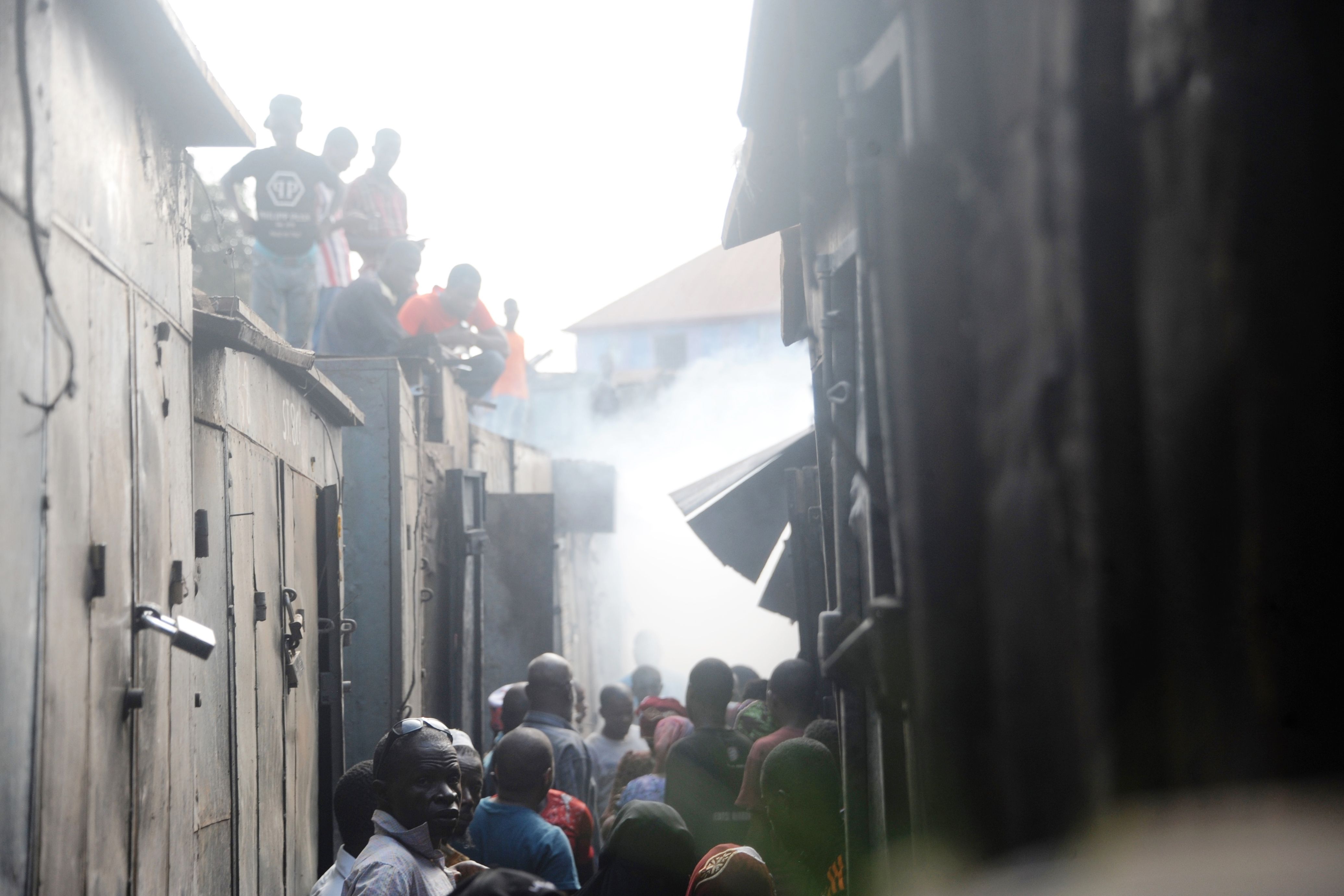 Viewfinder: A Massive Marketplace Fire in Guinea