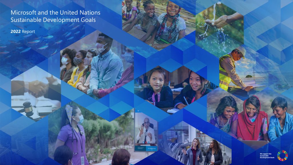 Working together on a resilient foundation for the Sustainable Development Goals - Microsoft On the Issues