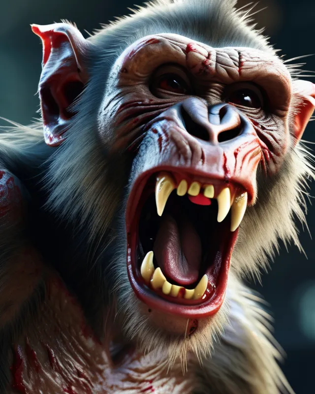 zombie monkey - Free AI Photo Generator