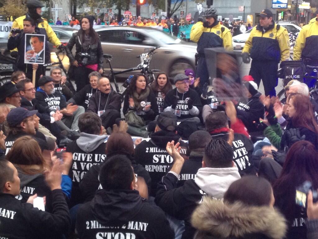 Civil Disobedience in Chicago for Immigrant Justice! | Shalom Rav