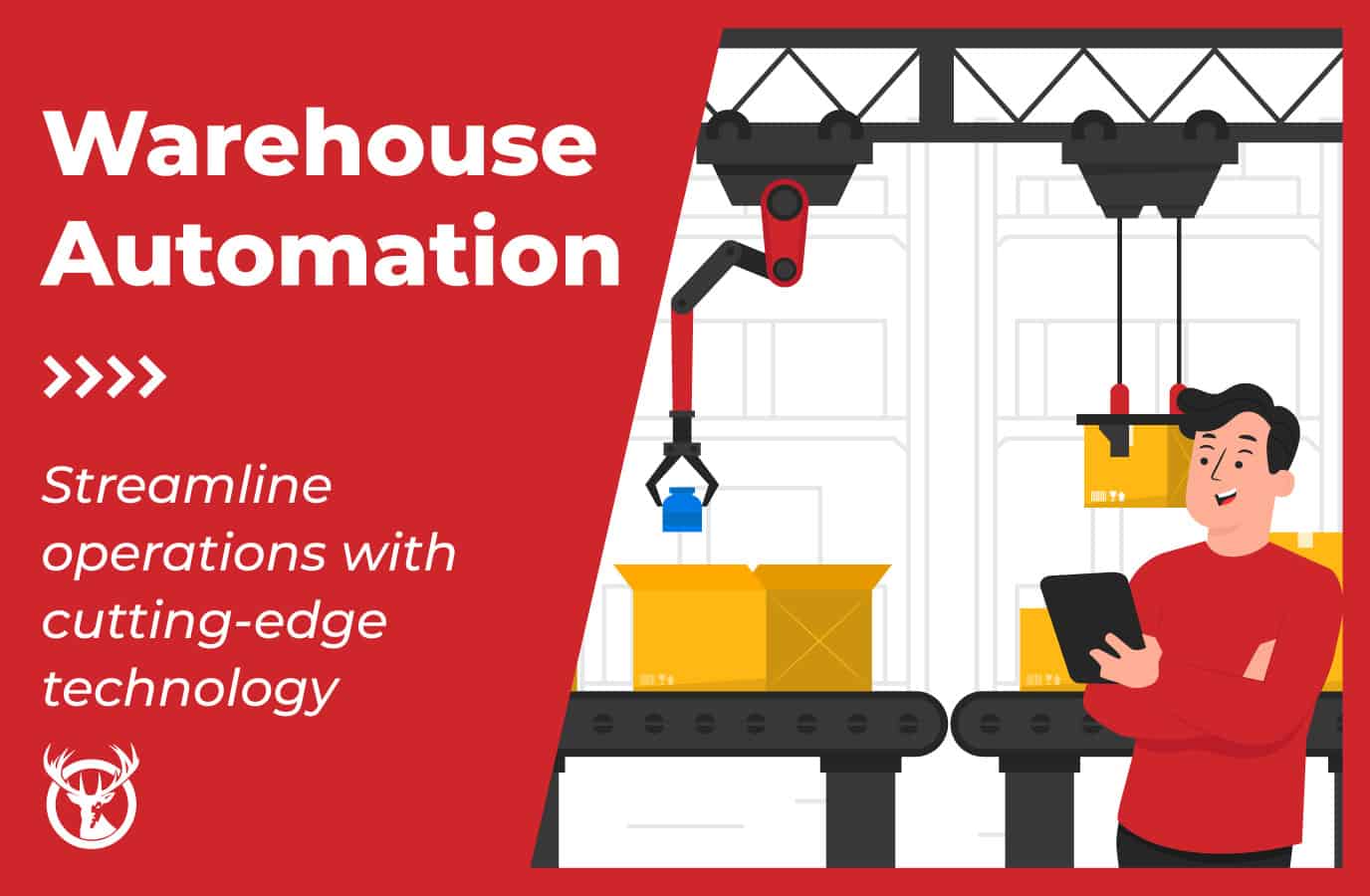What is warehouse automation? examples, benefits, & more | Red Stag Fulfillment