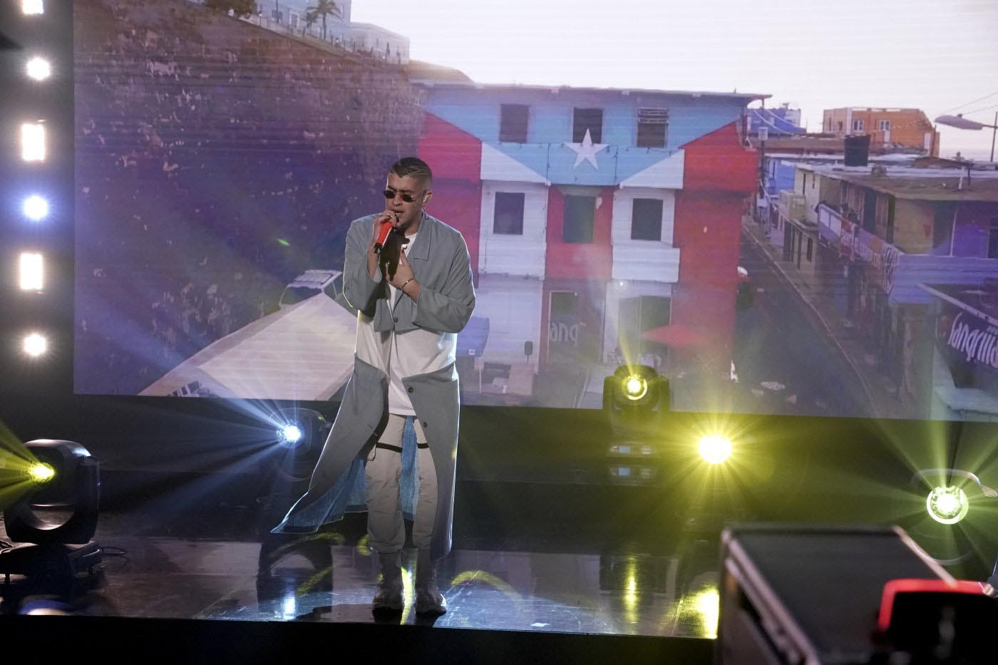 Bad Bunny Remembers Hurricane Maria Victims on 'Tonight Show' Debut