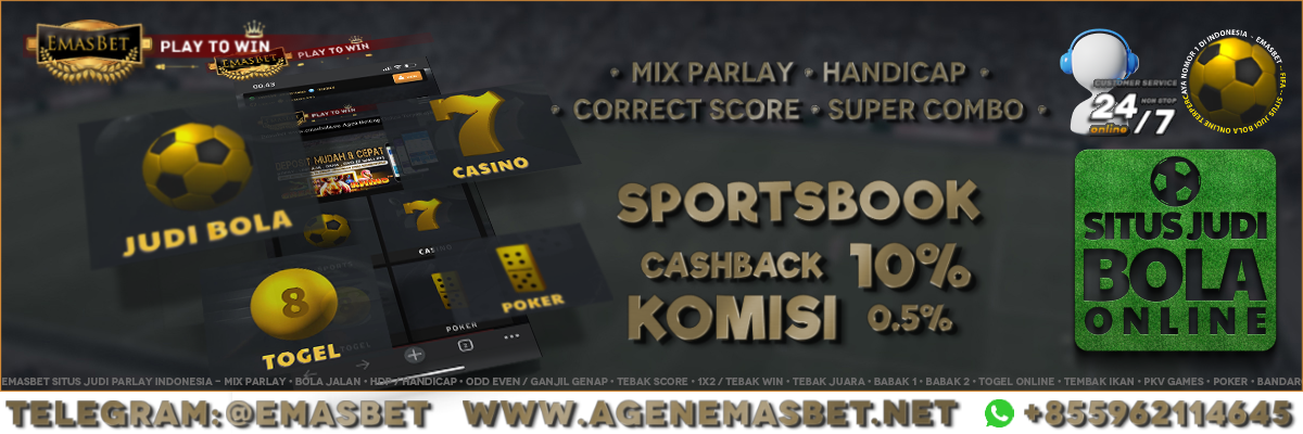 EMASBET - Situs Judi Bola Online Resmi Piala Dunia 2022