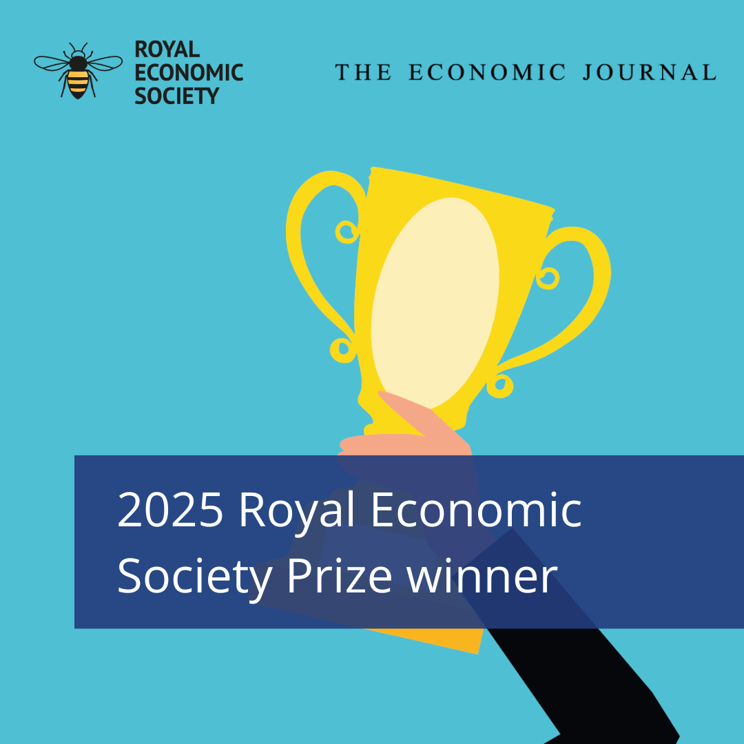 2025 Royal Economic Society Prize winners announced - Royal Economic Society