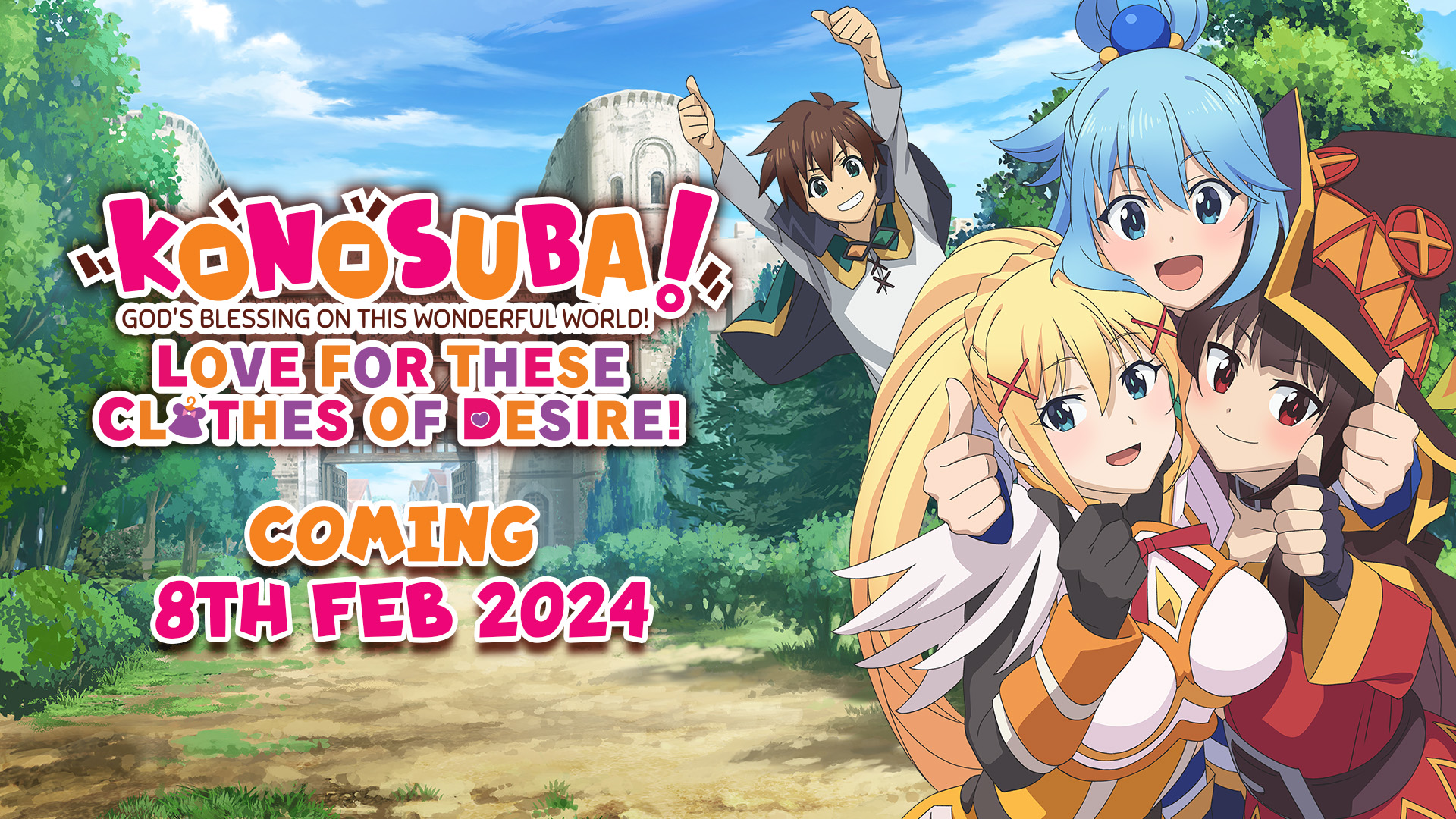 Wonderful Konosuba game release date confirmed - Rice Digital