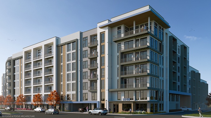 Demolition underway for 7-story apartment building across from Willow Lawn - Richmond BizSense