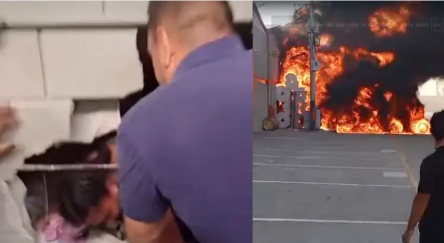 Rescataron a cinco trabajadores tras quedar atrapados en incendio de una bodega en Galapa - RimixRadio - Noticias y Música las 24 horas