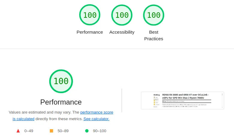 Making a lighthouse-fast website with a static site generator like 11ty