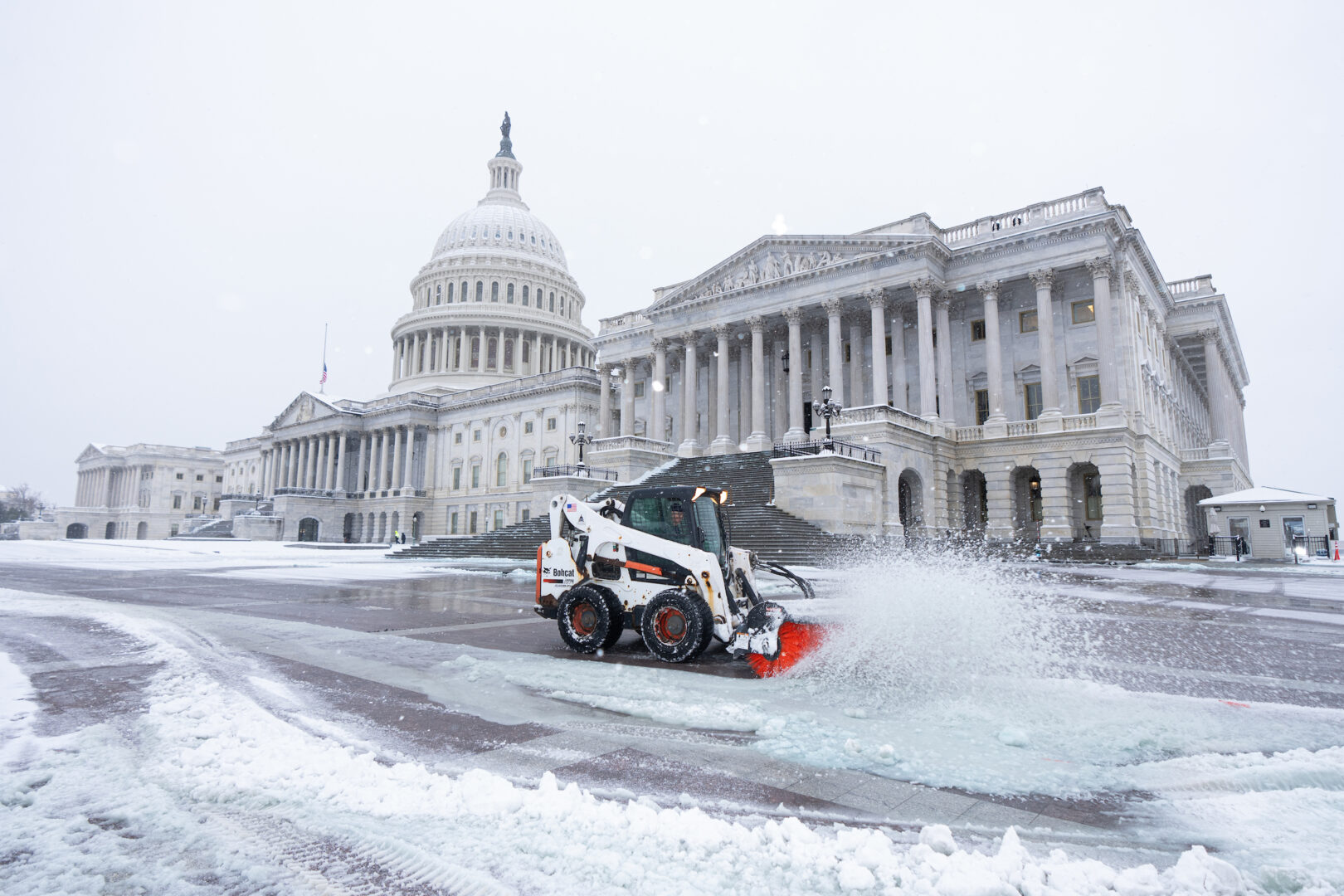 Wrap-up: One chamber down, one to go (plus snow) - Roll Call