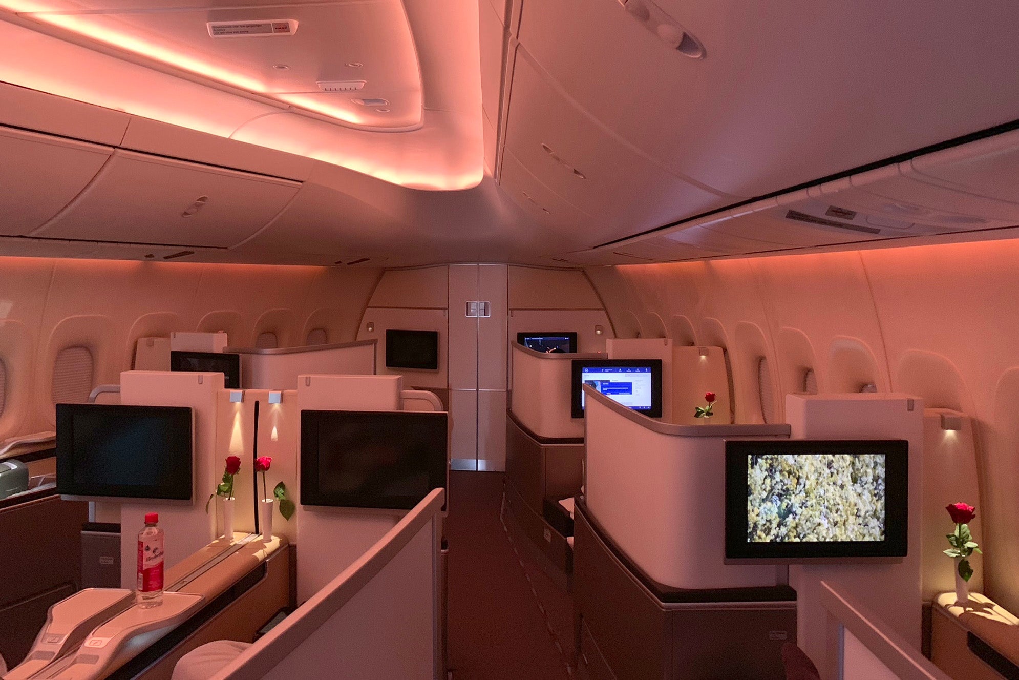 Lufthansa 747-8 First Class Review (Frankfurt-New York) - The Points Guy