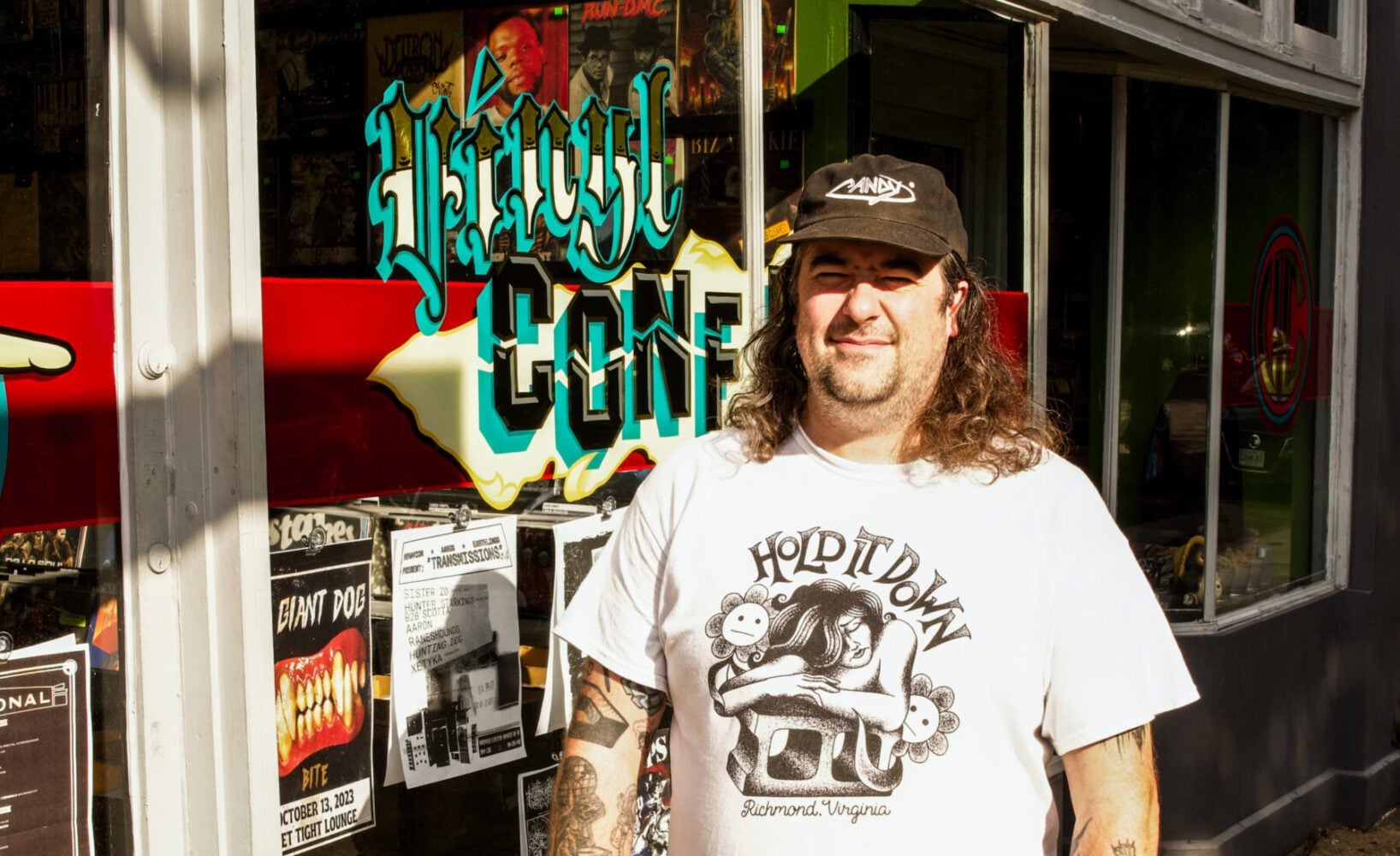 #DOWNTOWNRVA: Meet Bobby, Owner of the Record Store Vinyl Conflict - RVA Mag