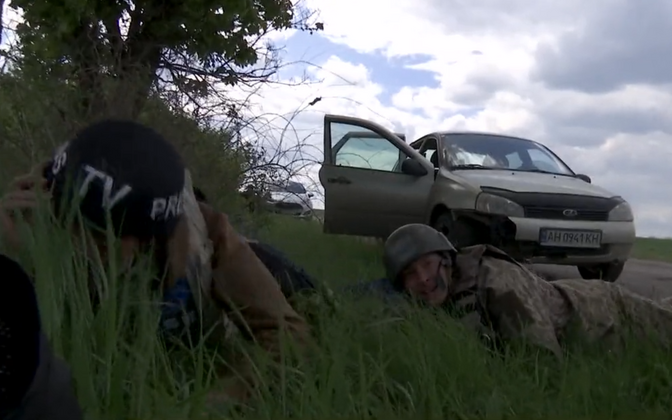 ERR in Ukraine: Journalists come under fire near Siverskyi | News | ERR