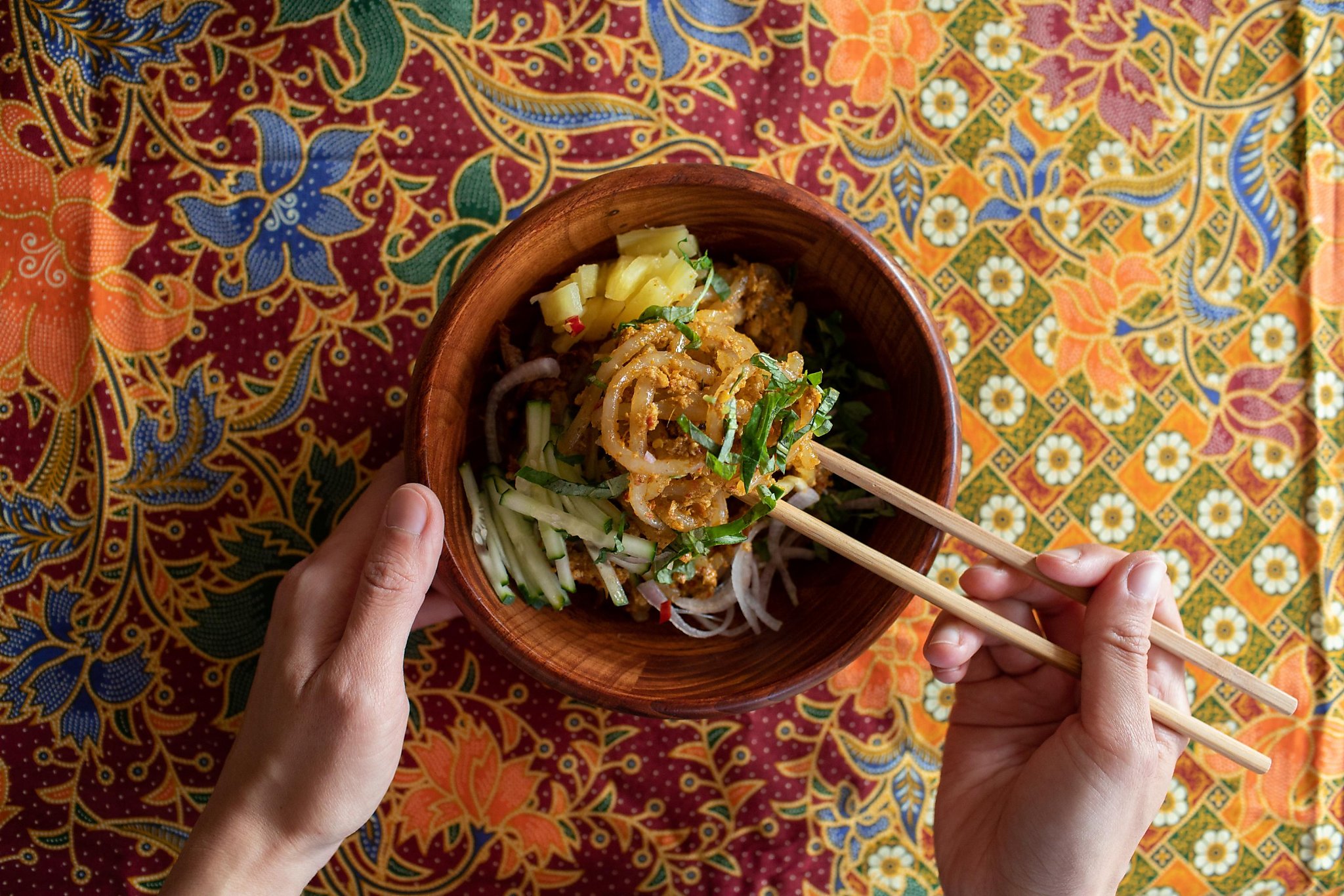 Tracy Goh preaches the gospel of Malaysian laksa in the Bay Area