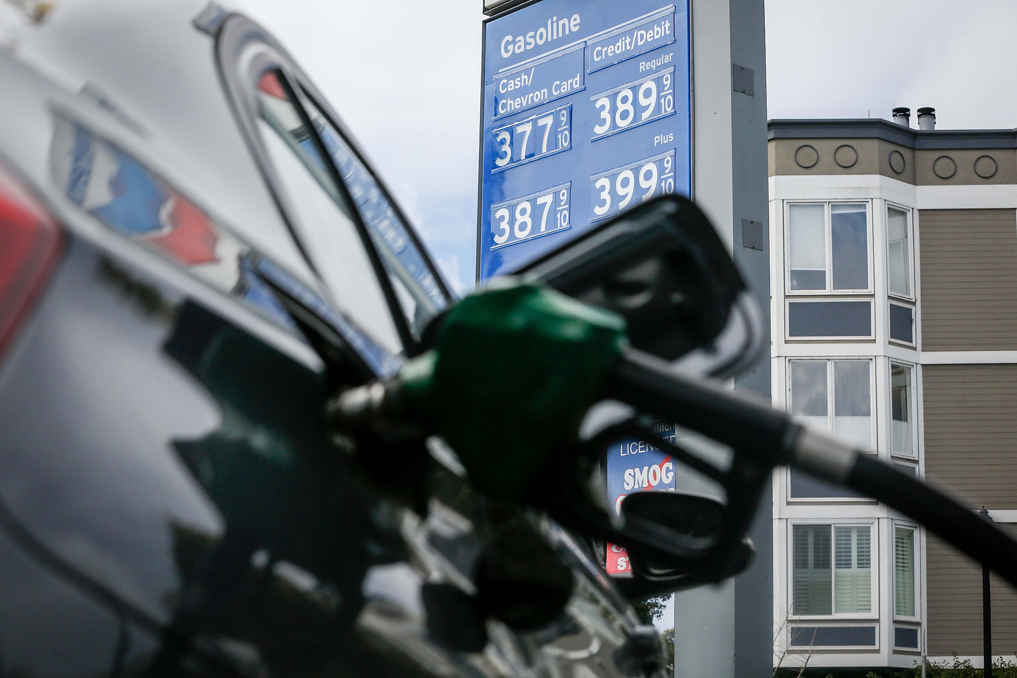 San Francisco gas prices jump to nearly $4
