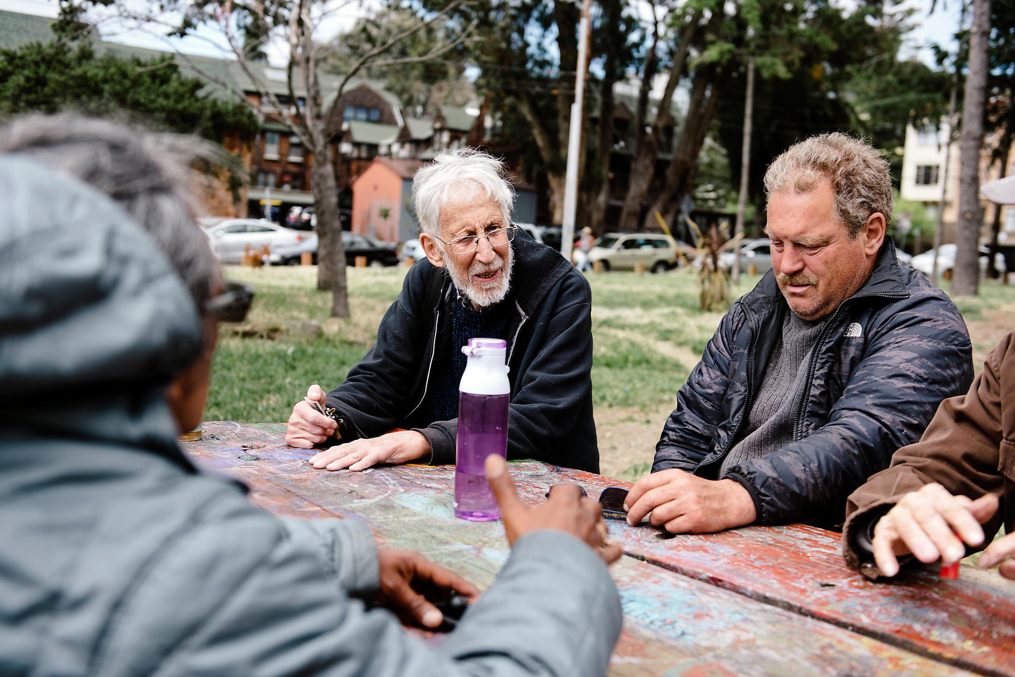 Defender of the homeless remains committed, and angry