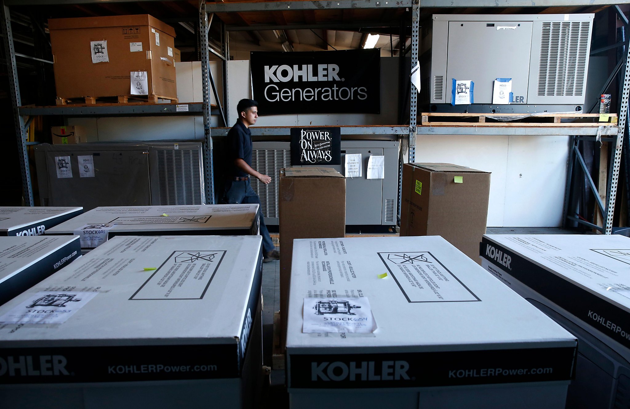 Demand for generators lights up as PG&E power shutoffs loom