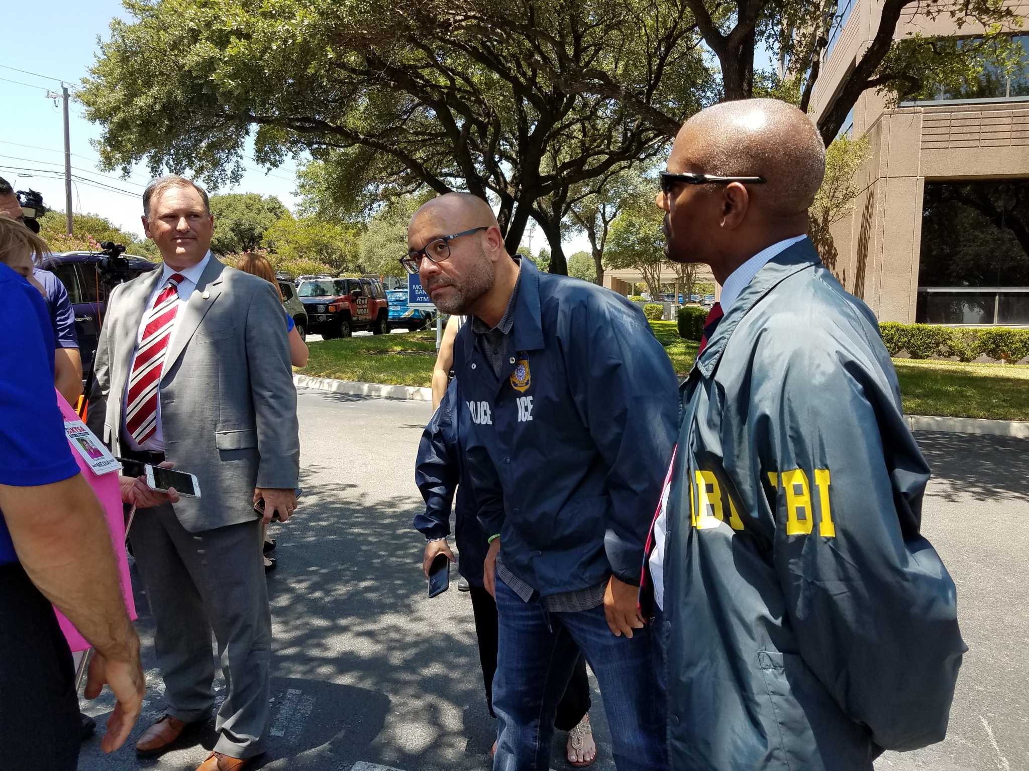 FBI investigating shootings at San Antonio buildings that house immigration agency offices