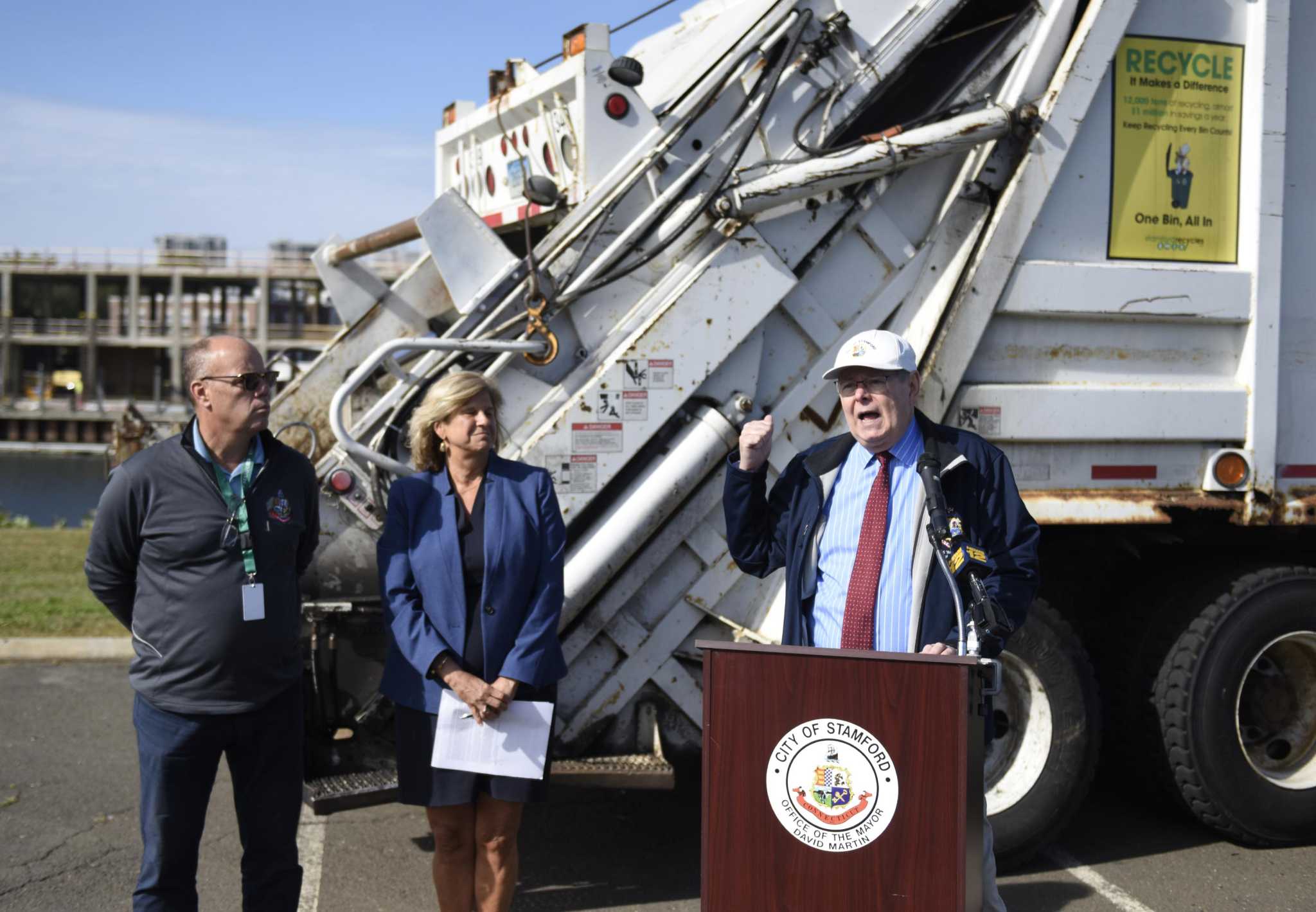 Stamford puts $500K grant toward greener garbage trucks