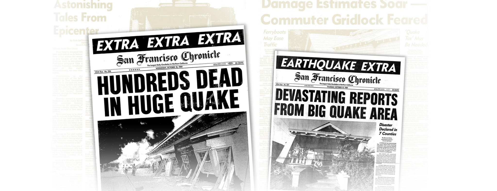 In an essay from 1989, Chronicle columnist Herb Caen reflects on the Loma Prieta earthquake