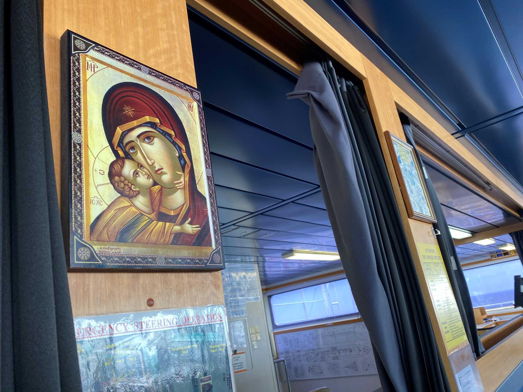 Reporter's Notebook: On the high seas, LNG tanker gets divine intervention