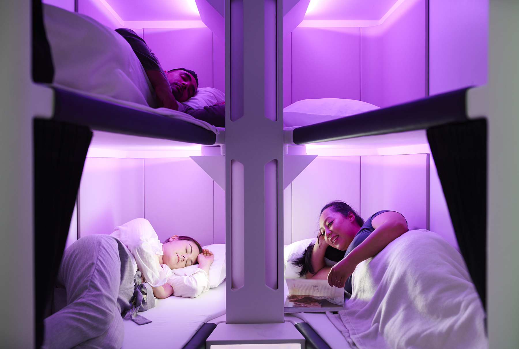 Bunk beds in economy class? Perhaps soon on Air Zealand's long haul flights