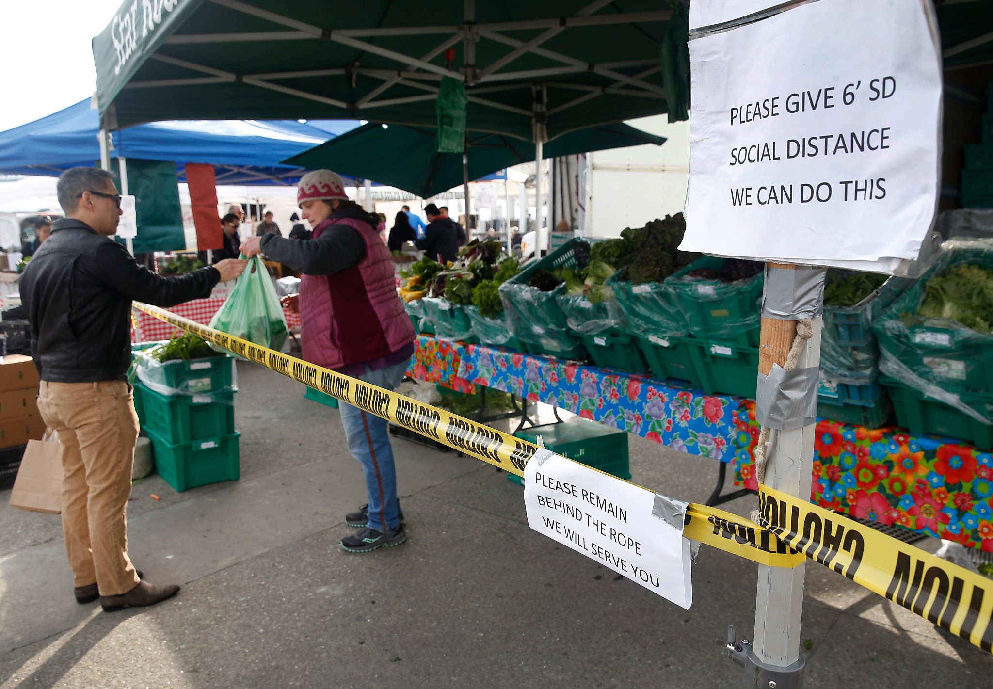 Coronavirus fears: If you touch an onion at Ferry Building farmers’ market, it’s yours
