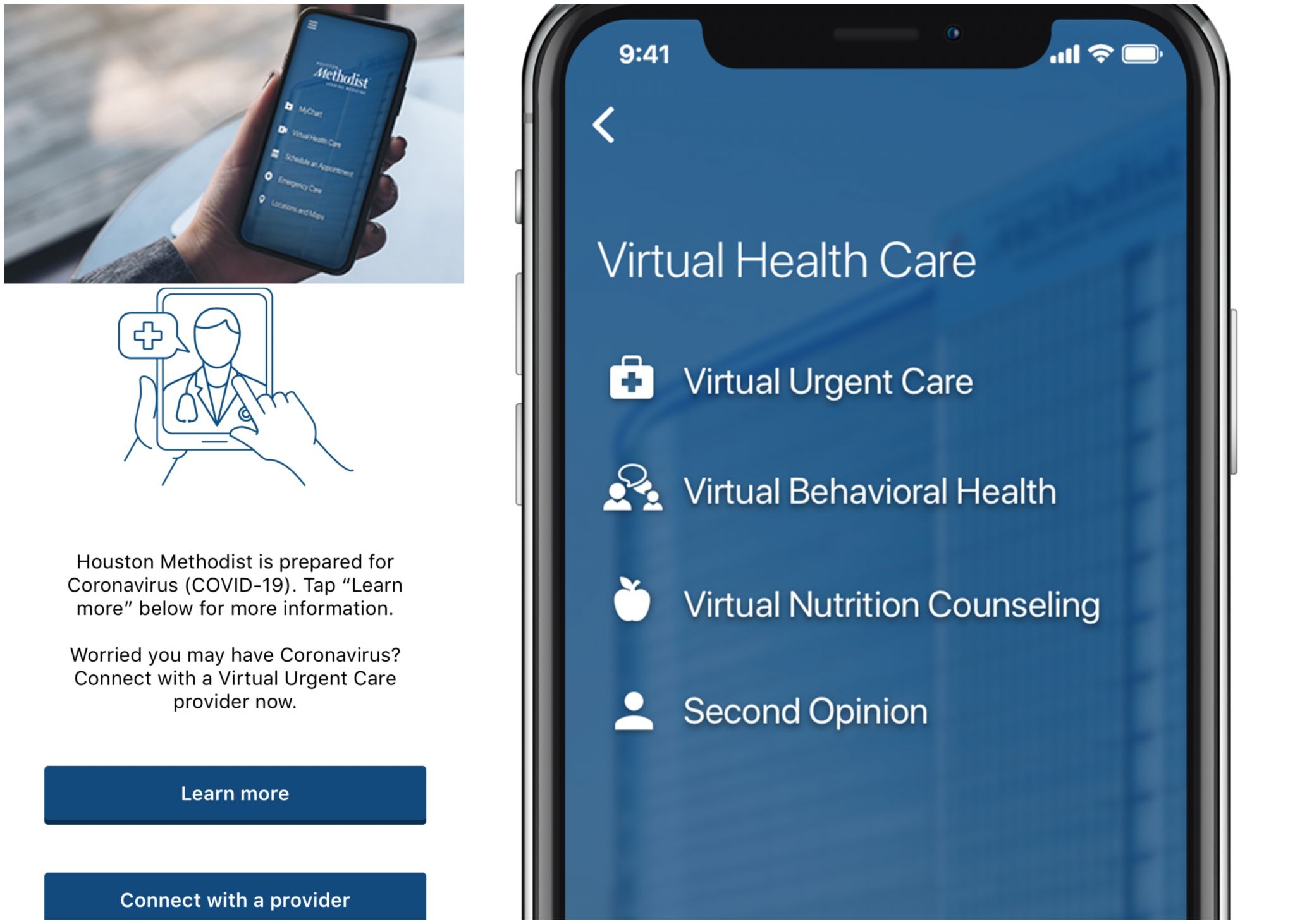 No emergency, but still need a doctor? Try these Houston hospital telemedicine apps.