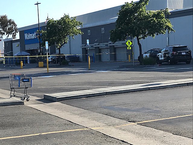 Man wielding bat in San Leandro Walmart shot dead by officers