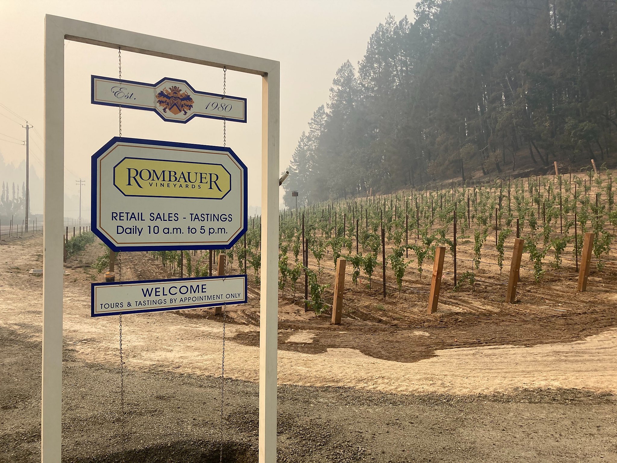 Rombauer is safe. Here are Napa Valley wineries not yet damaged in the Glass Fire despite rumors