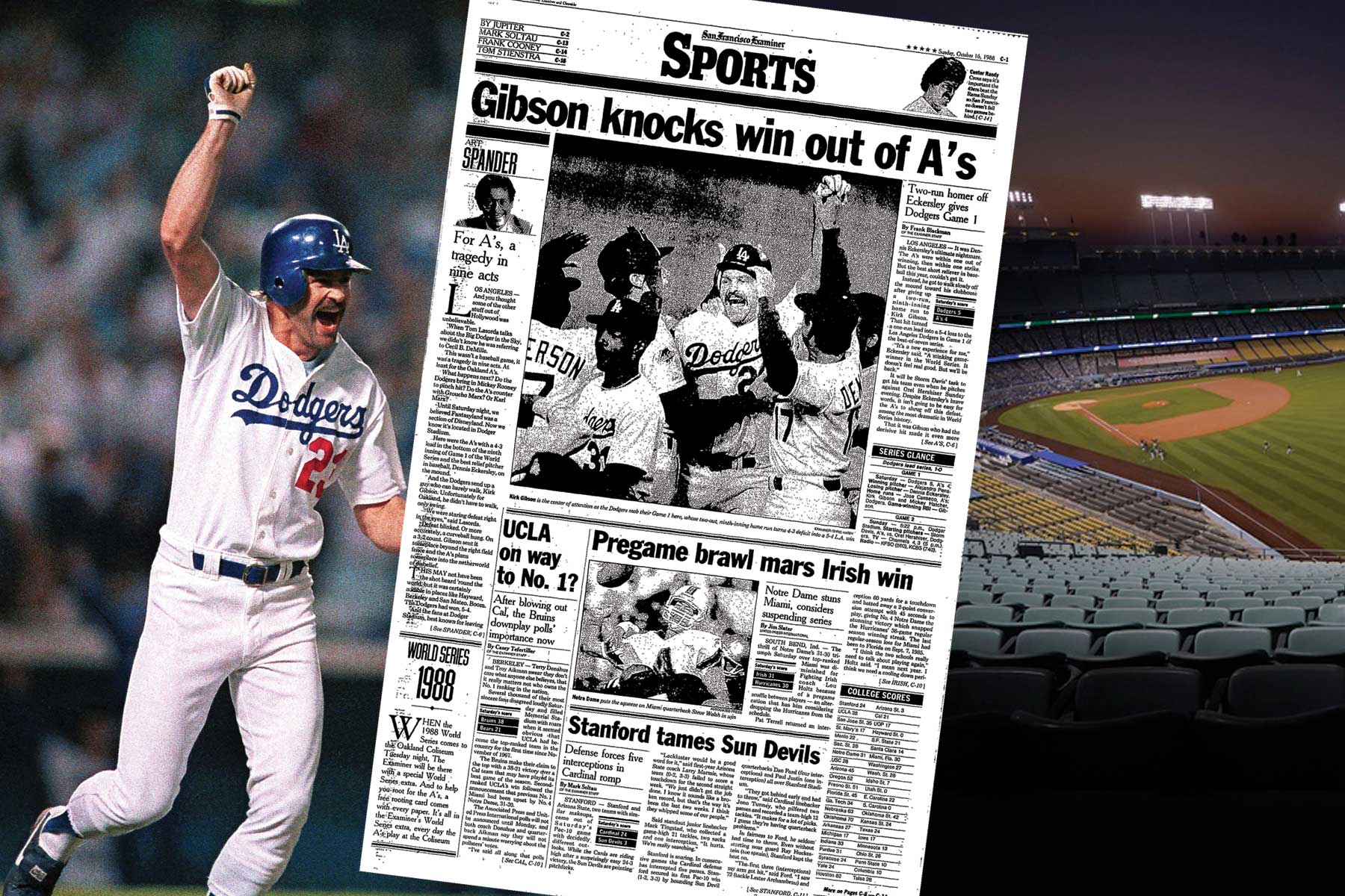 A’s bring some October history at Dodger Stadium into unusual Division Series
