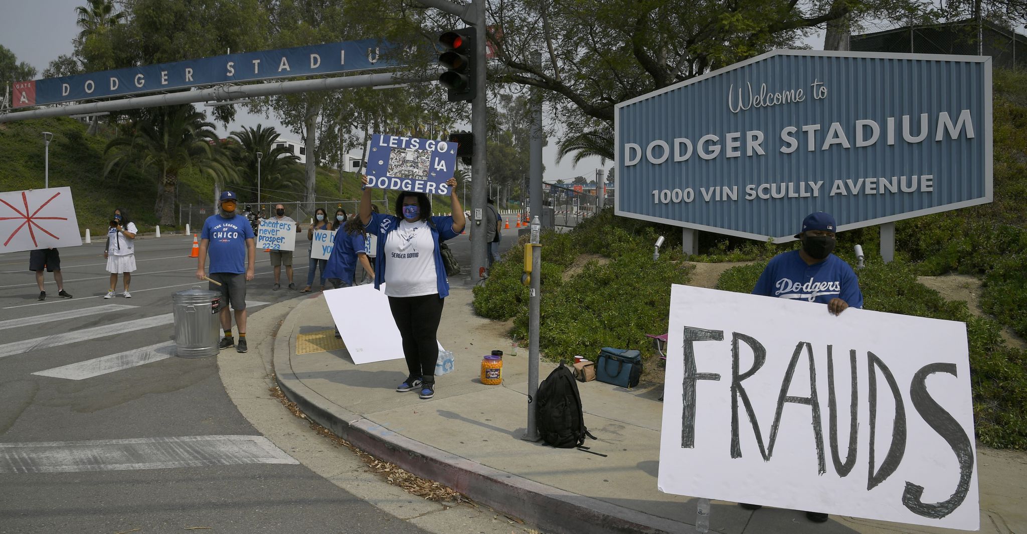 Josh Reddick 'disappointed' in number of protesting Dodgers fans on previous Astros visit