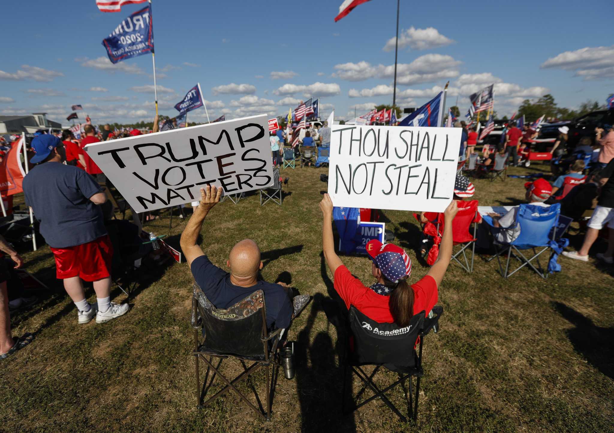 Fact-checking Trump's election fraud accusations in White House remarks