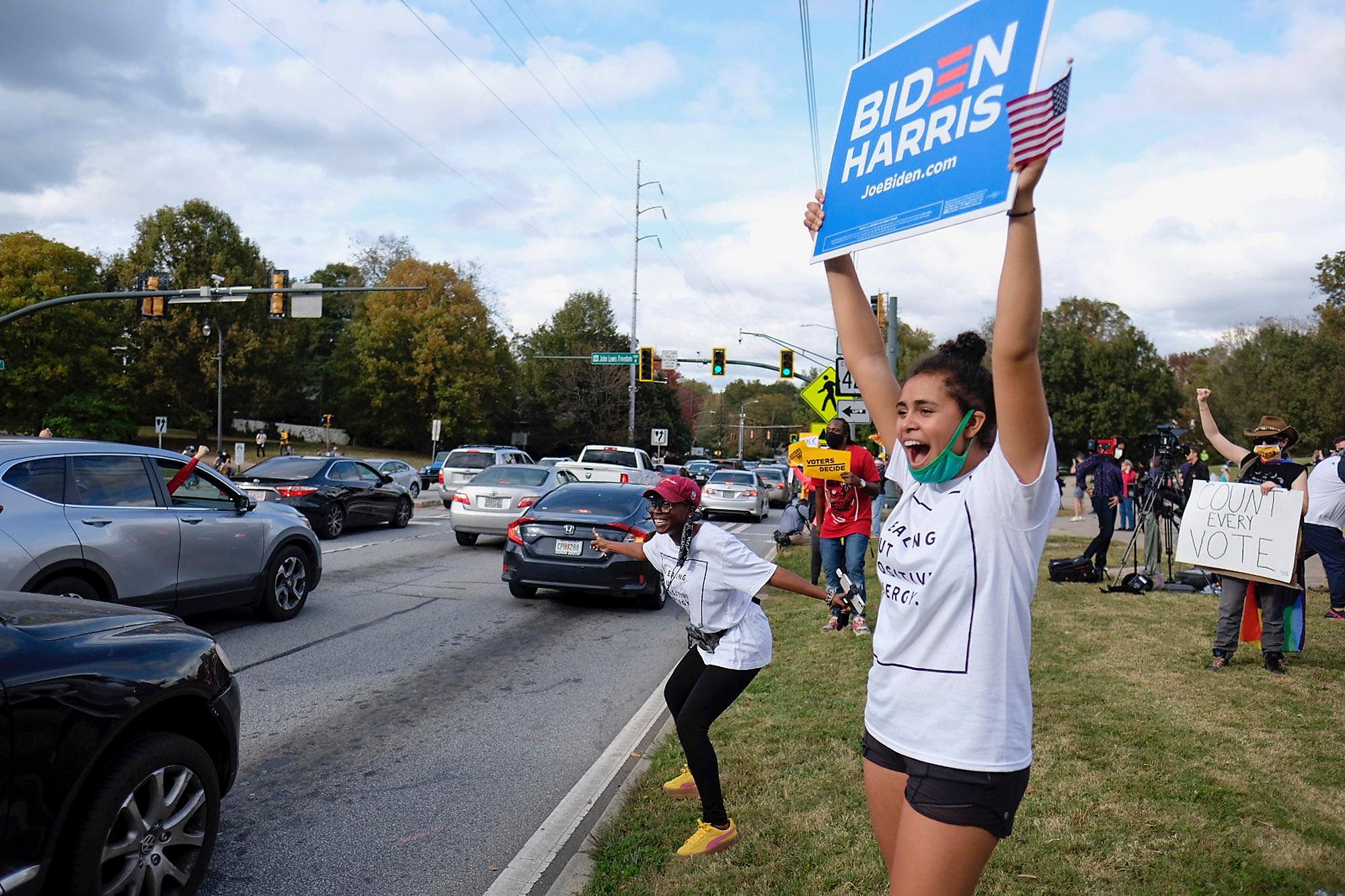 Celebrations for Biden, Harris probably spread coronavirus, Bay Area health experts warn