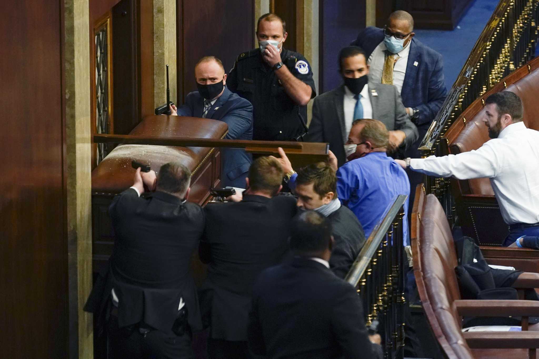 ‘That looks like Troy’: Fort Bend Congressman Nehls faces Capitol rioters in viral photos