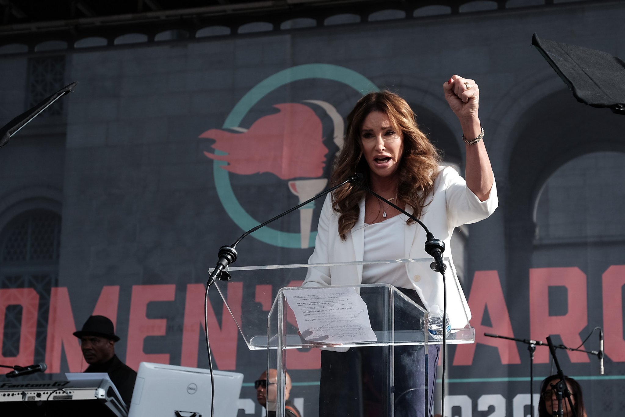 Caitlyn Jenner is no Arnold Schwarzenegger. And she’s no threat to Newsom