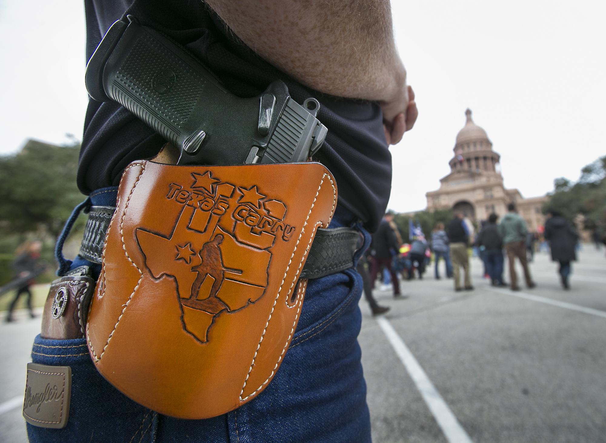 Texas will soon become largest state so far to enact a 'constitutional carry' gun law