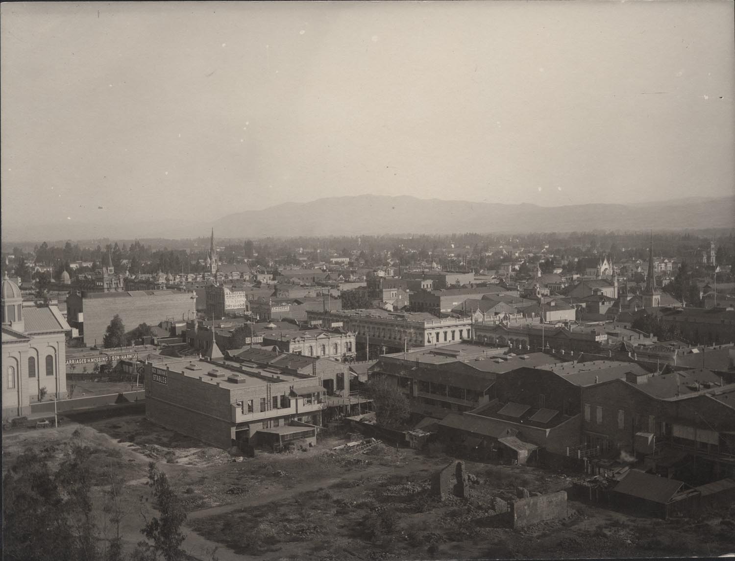 The Fairmont hotel was built on the arson-ravaged ruins of San Jose's Chinatown