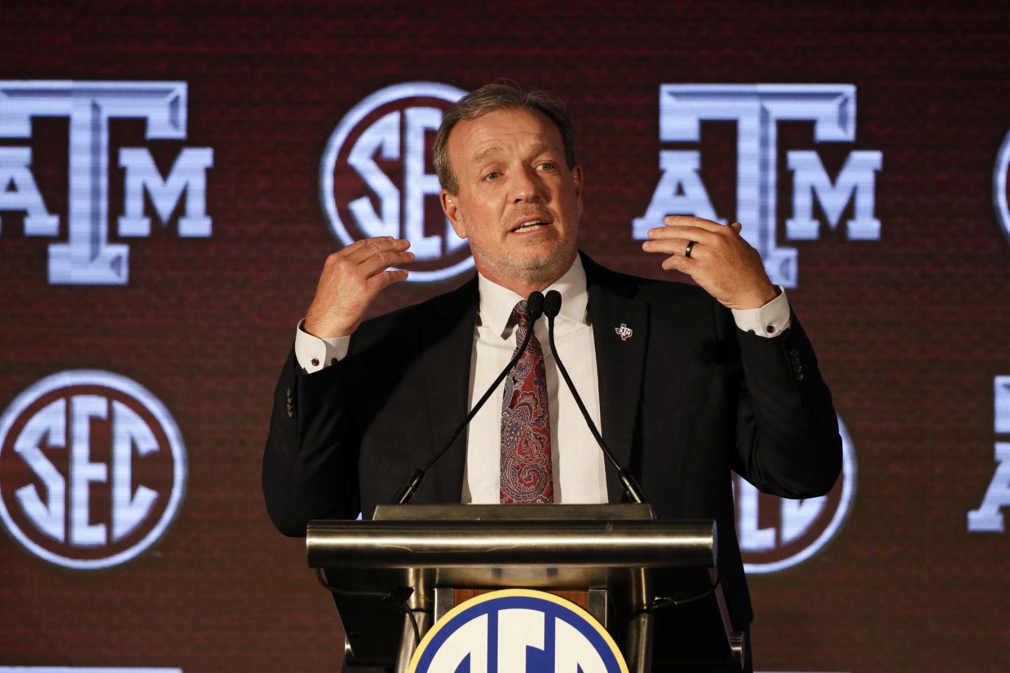 Texas A&M coach Jimbo Fisher on CFP expansion: ‘I’m all for it’