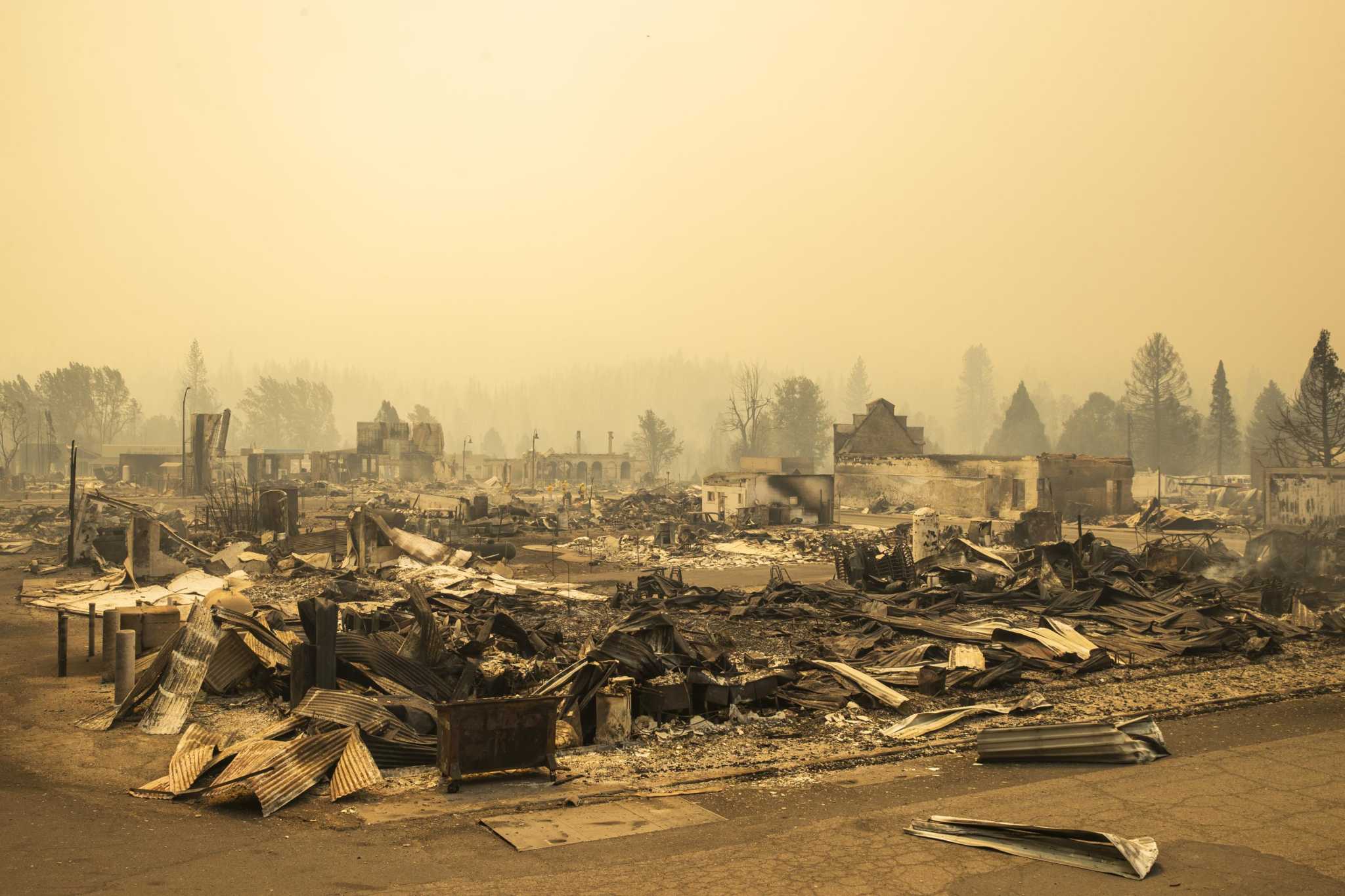 Dixie Fire grows to 361,000 acres after wiping out much of Greenville in Plumas County