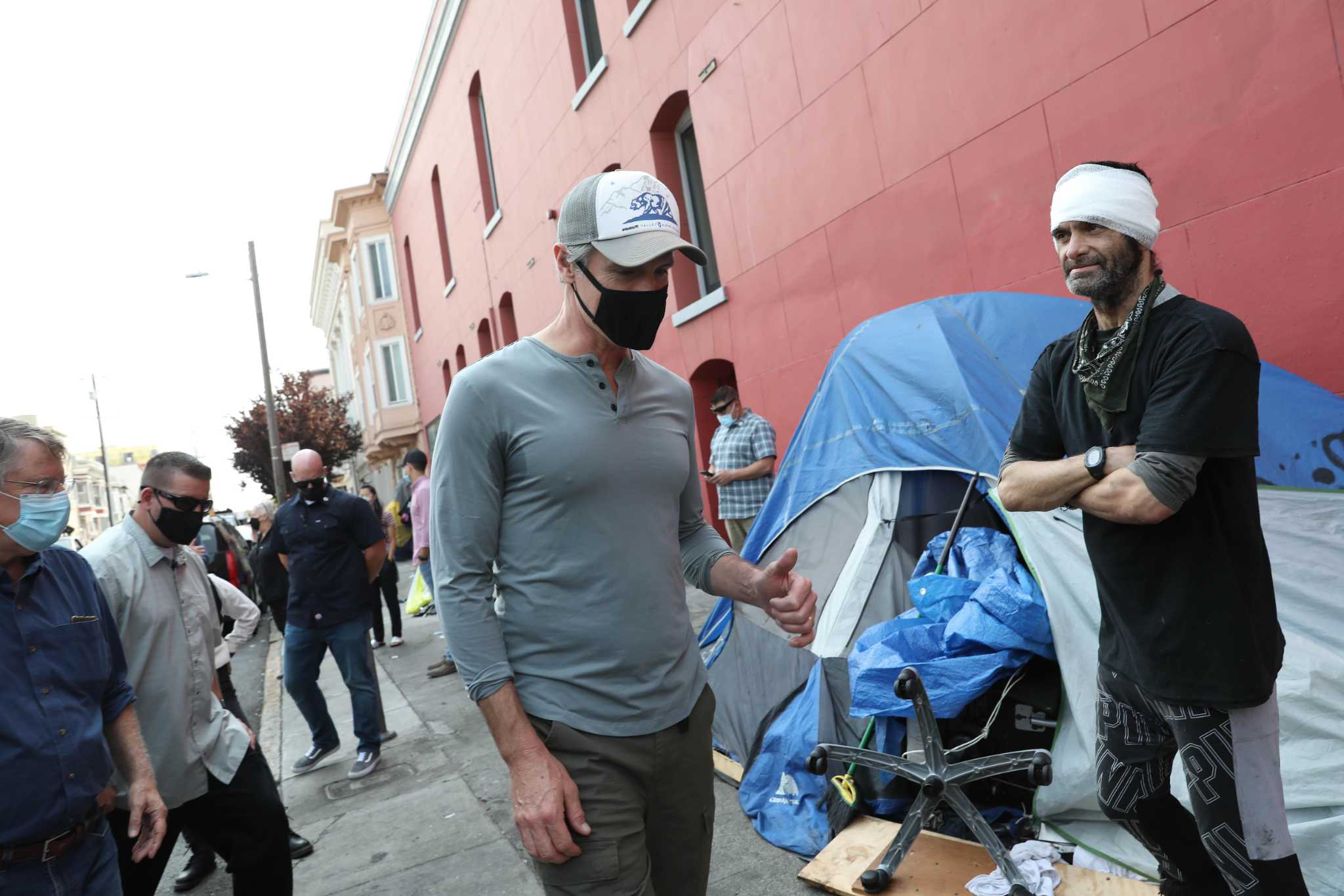 Gavin Newsom blocks $1B in homelessness funds for California cities