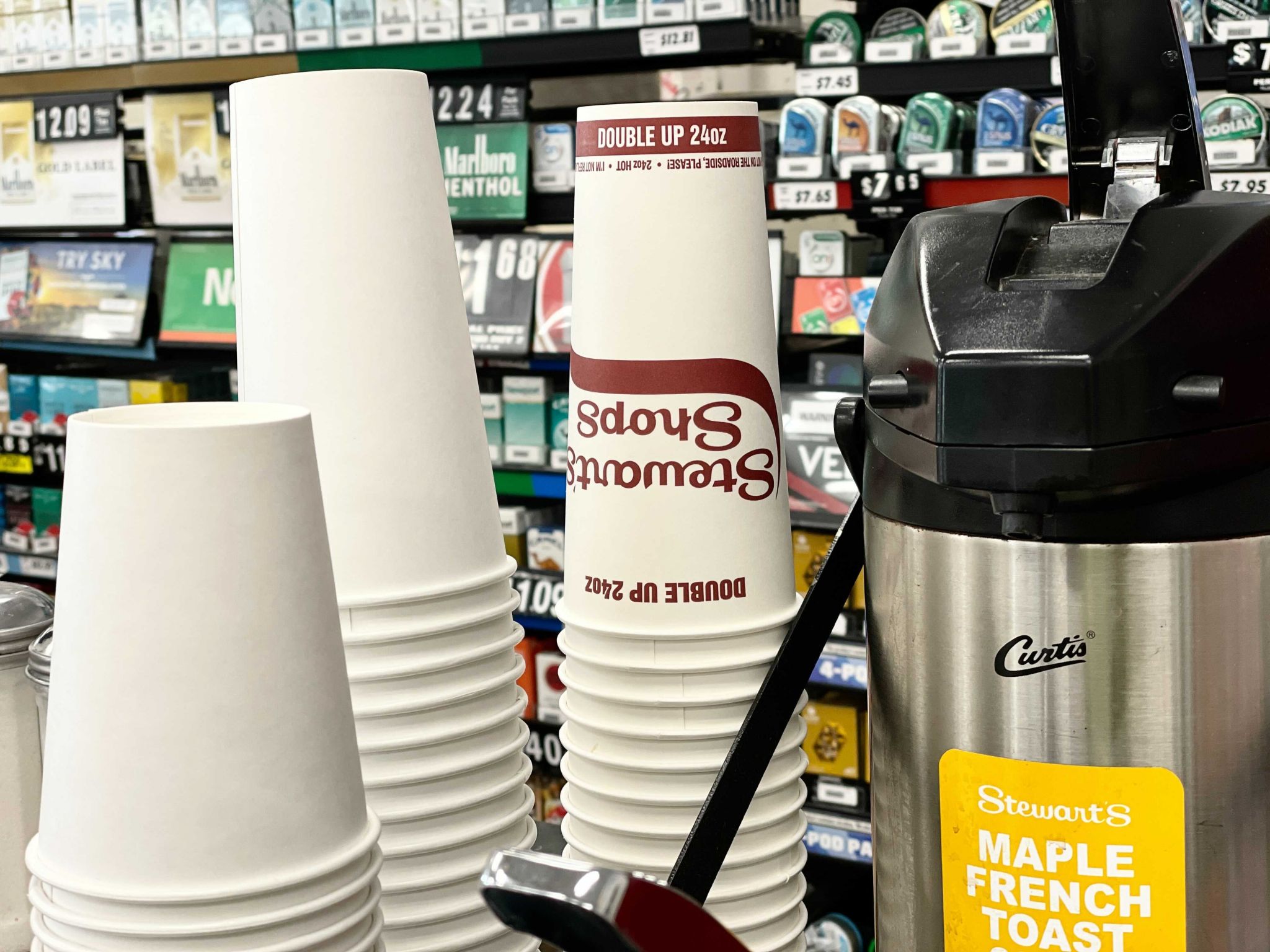 Stewart's coffee cups lose iconic look. Blame coronavirus.