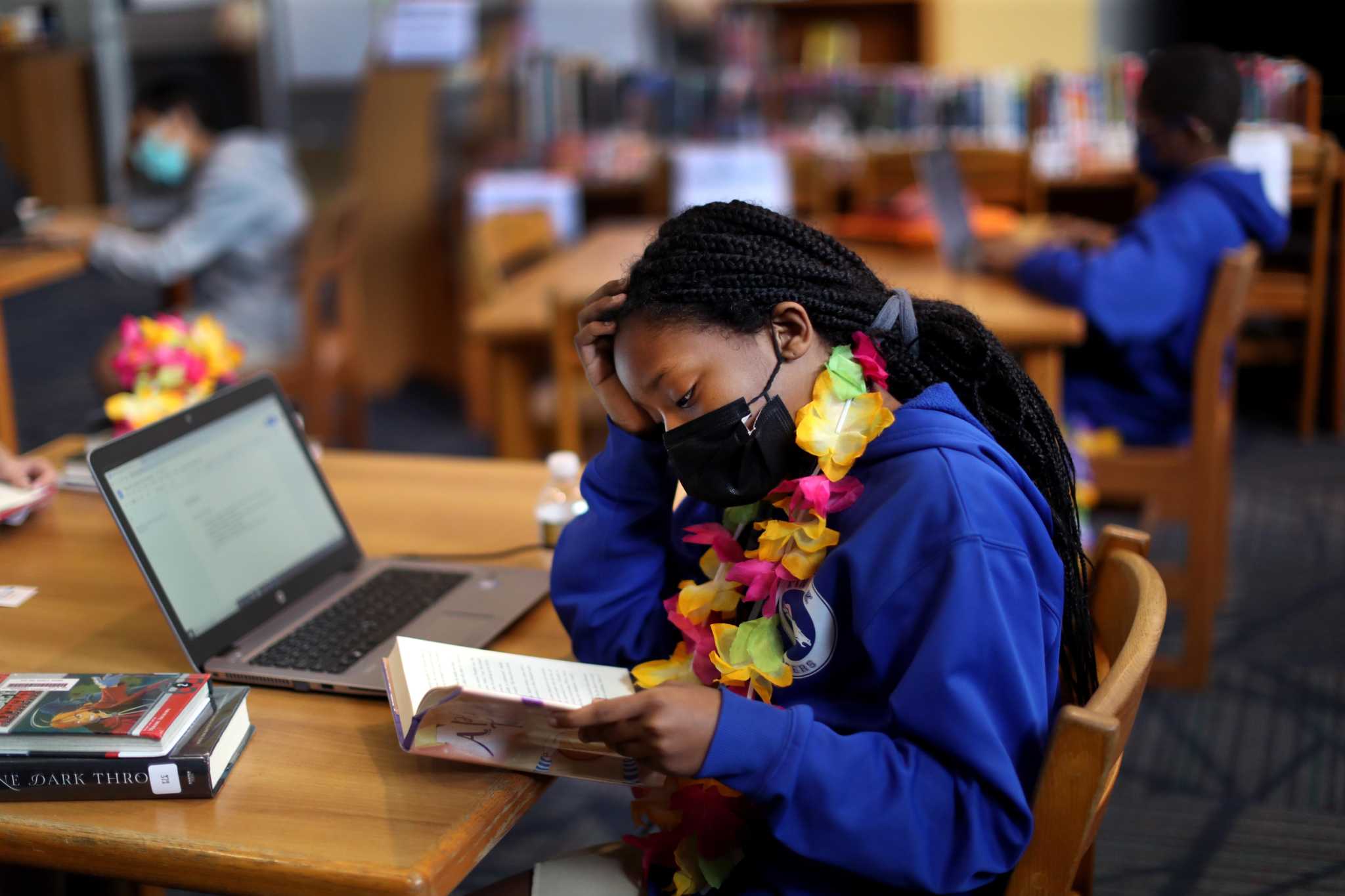 Houston ISD has nearly 200K students and only 56 librarians