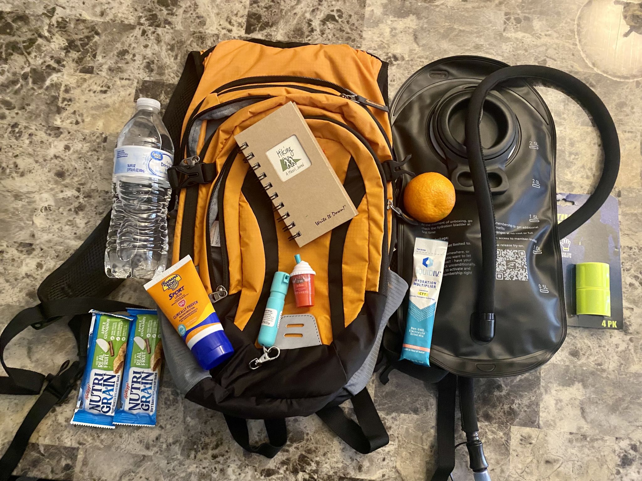Texas hikers share what's in their hiking backpacks