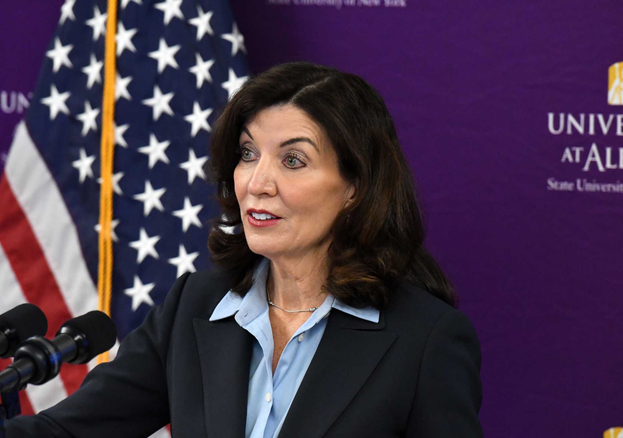 As Hochul smashed fundraising record, donors enjoyed access