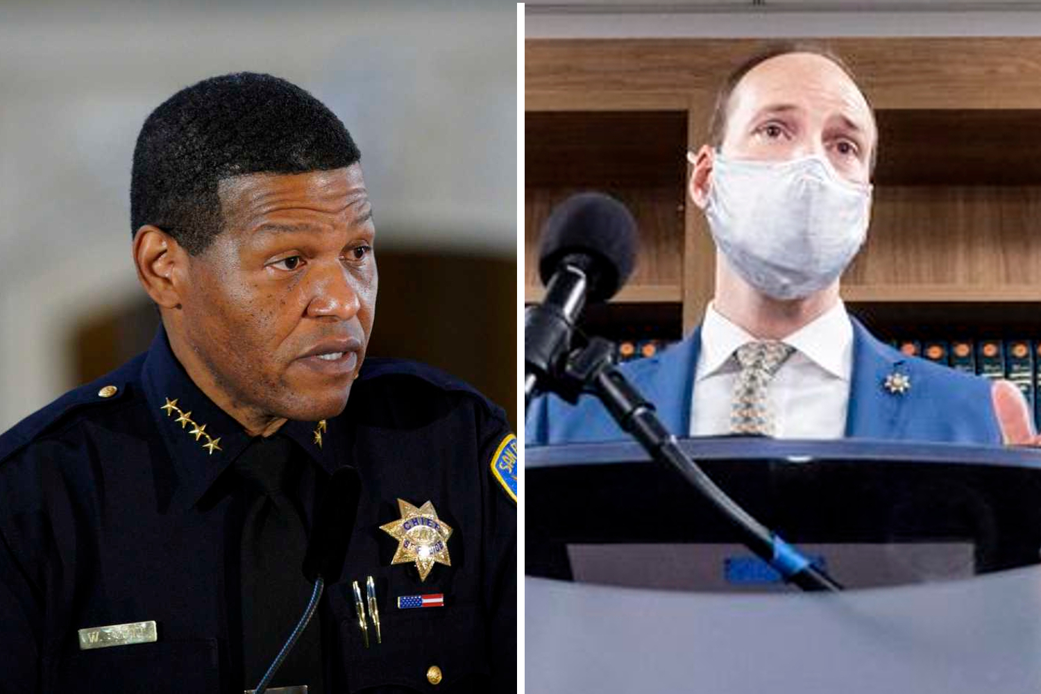 Why the rift between S.F.’s police chief and D.A. Chesa Boudin threatens police reform in the city
